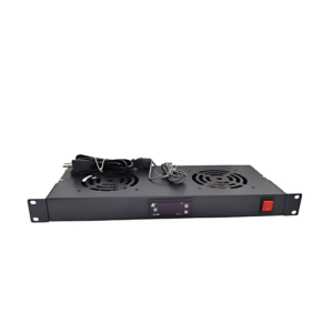 Panneau de contrôle de température TCP-2 1U 19" de 2 ventilateurs p