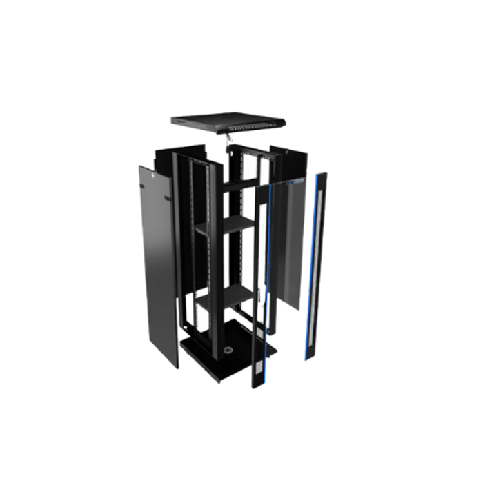 18U Armoire Informatique Murale 19" de Profondeur 600mm – Image 2